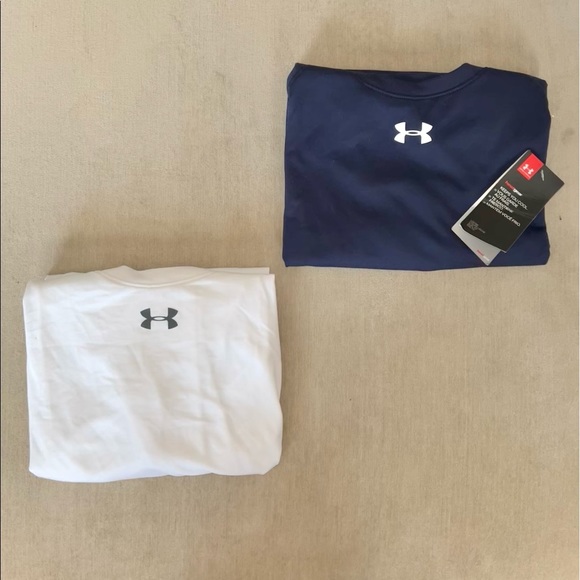 White & Navy Under Armour Drifit T Shirt Bundle - Picture 2 of 11